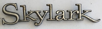 1968 72 Buick Skylark Emblem Name Plate Badge 9823099 $34.95