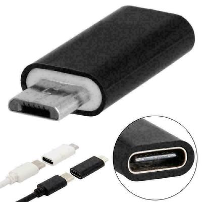 Hot USB 3.1 Type C Female to Micro USB Male Adapter Converter 2024 $0.99
