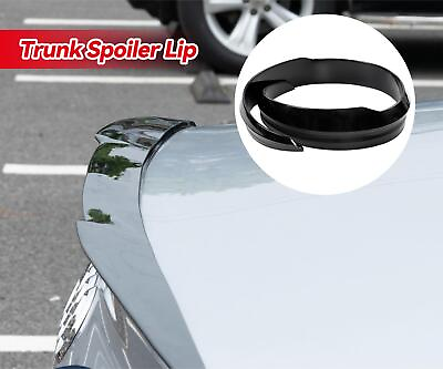 #ad US Car Rear Roof Lip UNIVERSAL Spoiler Wing Closs Black Tail Trunk V Style45quot; $24.55
