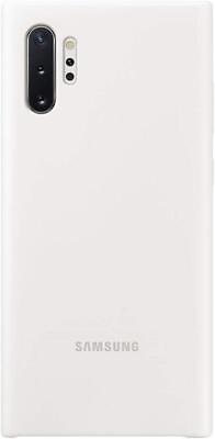#ad Genuine Official Samsung Galaxy Note 10 Plus Silicone Cover Case White $15.83