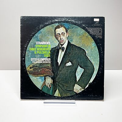 #ad Stravinsky: Symphony In Three Movements amp; Pulcinella Suite Vinyl LP Record $18.00