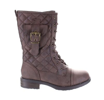 #ad Global Win Womens Brown Fashion Boots Size 7.5 7359392 $12.99