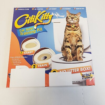 #ad CitiKitty Cat Toilet Training Kit Eco Friendly $24.10