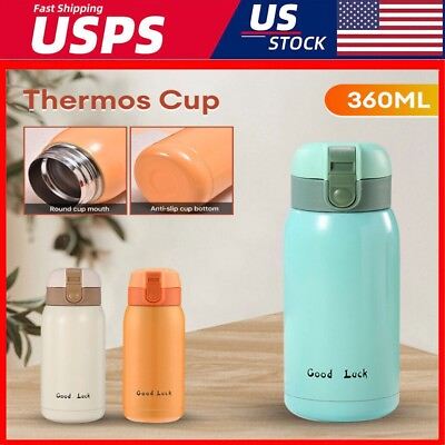 #ad #ad Stainless Steel Travel Mug Coffee Tea Vacuum insulated Thermal Cup Bottle $3.91