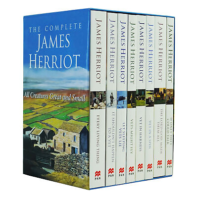 #ad All Creatures Great and Small: The Complete James Herriot 8 Books Box Set PB $29.99