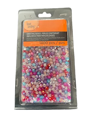 Bead Landing Crafting Beads 1400 Pieces Unicorn Sparkle Color Beads $8.95