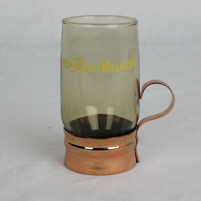#ad Copper Bottom Tia Maria Coffee Cup Shot Mug for Bar Den Man Cave Lodge amp; Barista $15.00