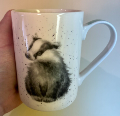 #ad Wrendale Designs Hannah Dale Pimpernel Woodland Friends Badger Mug $12.95