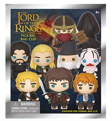 #ad 3D Figural Bag Clip 3D Figural Foam Bag Clip The Lord of the Rings ONE Blind Bag $14.99
