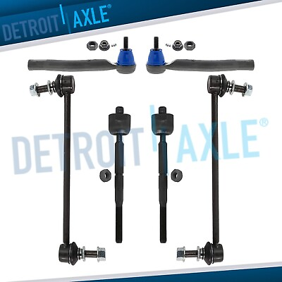#ad Front Inner Outer Tie Rods Sway Bars for Nissan Sentra NV200 Chevy City Express $55.79