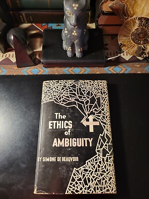 The Ethics of Ambiguity Simone de Beauvoir HC 1st Ed. Philosophical Library 1948 $189.00