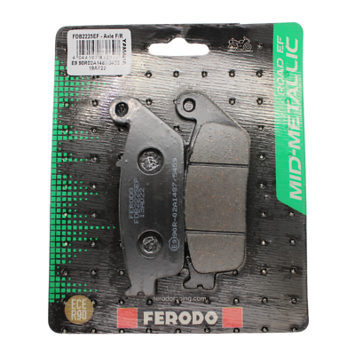 #ad Ferodo ECO Friction Front Brake Pad FDB2225EF Fits HONDA SH 300i 2016 2021 GBP 13.99