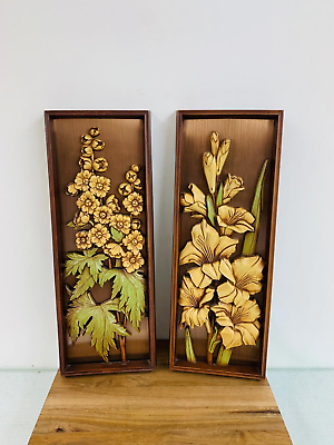 #ad Coppercraft Mid Century Frame Floral Frames $30.00