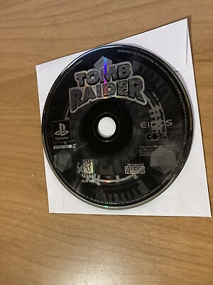 Tomb Raider Featuring Lara Croft Sony PlayStation 1 Tested Ships Next Day $8.99
