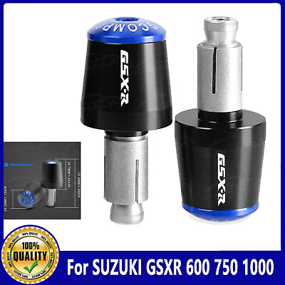 #ad For SUZUKI GSXR 600 750 1000 CNC Motorcycle Grips Ends Handle Bar Cap End Plugs $14.87