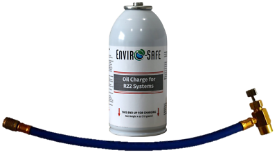 #ad Envirosafe Oil Charge A C Refrigerant oil 1 can amp; hose $15.50