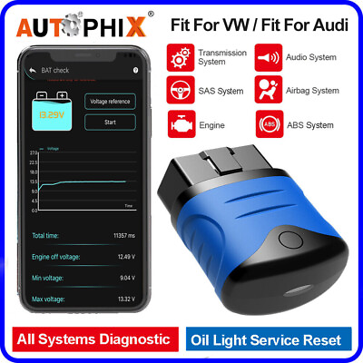 Automotive OBD2 Scanner Car Full System Diagnostic Tool For VW AUDI SKODA SEAT $38.99