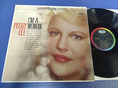 #ad Peggy Lee I’m A Woman 1963 Vocal Jazz LP Capitol Stereo VG VINYL Record $6.97