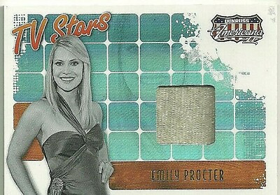 2008 Donruss Americana TV Stars Small Screen Materials #TSEP Emily Procter 100 $24.99