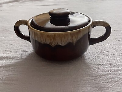 #ad #ad Brown 2 Tone Dipped Pottery Piece $20.00