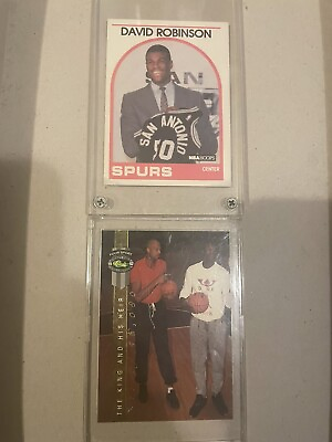 #ad SHAQUILLE O#x27;NEAL 1992 CLASSIC THE KING AND HIS HEIR #LP 14 And Robison Rookie $7.99