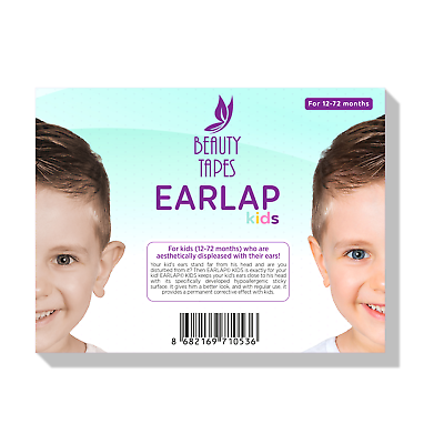 #ad EARLAP Kids Cosmetic Ear Corrector For Prominent Ears 20 Correctors 1 6 Years $22.99