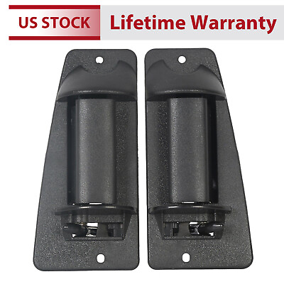 #ad Pair Rear Outside Door Handle for 99 07 Chevy Silverado GMC Sierra Extended Cab $10.50
