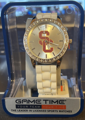 #ad USC Trojans Frost Women#x27;s Watch Game Time SC Cardinal Gold Logo Official License $59.94
