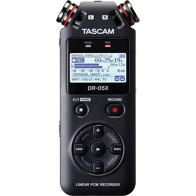 #ad Tascam DR 05X Portable Digital Recorder $89.00