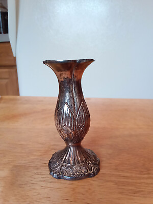#ad Queen Anne Silver Vase $12.50