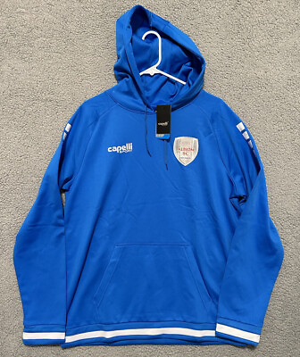 #ad NEW Capelli Sport Albion SC San Diego Hoodie Men#x27;s Large Blue CS Dry Soccer $29.74