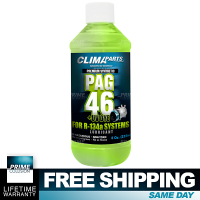 #ad Premium Synthetic A C Refrigerant Oil PAG 46UV Vis 8oz. Each $13.74