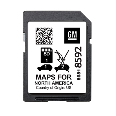 *UPDATED* GM Chevy Buick Cadillac Map GPS Navigation SD Card 86818592 2021 2023 $44.79