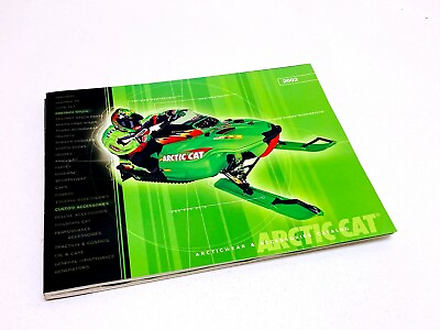 #ad 2002 Arctic Cat Apparel amp; Accessories Snowmobile Brochure $24.50