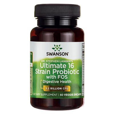 #ad Swanson Dr. Stephen Langer#x27;s Ultimate 16 Strain Probiotic with Prebiotic Fos ... $13.36