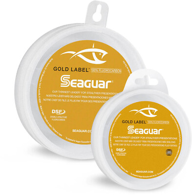 #ad Seaguar Gold Label Fluorocarbon Leader Wheel 50 Yards $75.68