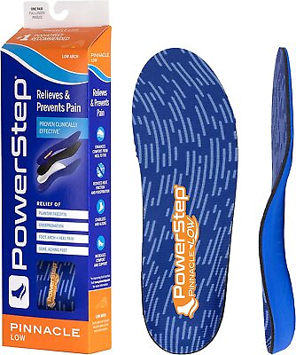 #ad Powerstep Insoles Pinnacle High And Low $39.95