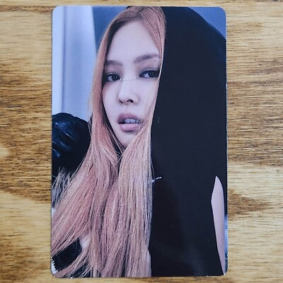 #ad Jennie Official Photocard BlackPink Born Pink World Tour Seoul MD PhotoC Holder $7.99