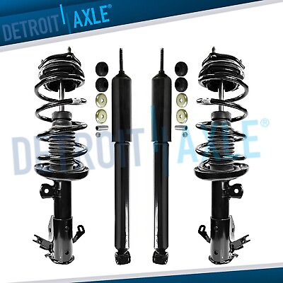 Front Struts w Spring Rear Shock Absorbers for 2012 2013 2014 2015 Honda Civic $180.71