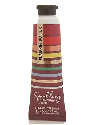 #ad Bath And Body Works Sparkling Cranberry Cider Hand Cream With Pumpkin Butter $8.99