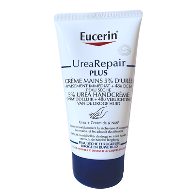 #ad Eucerin UreaRepair Plus Hand Creme 5% Urea 75ml Exp.04 2025 $14.80