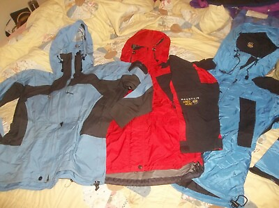 #ad ONE NICE Mountain Hardwear Exposure Gore tex XCR Red OR Blue Parka Jacket Coat $67.00