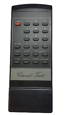 #ad SEARS Vintage 1980’s “Channel Touch” Handheld TV Remote Control $24.97