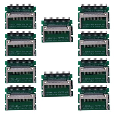 10X IDE 44 Pin Male to Compact Flash Male Adapter Connector R7F77944 $23.91