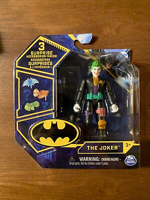 #ad SPIN MASTER DC THE JOKER Bat Tech 2021 FIGURE NIB $14.99