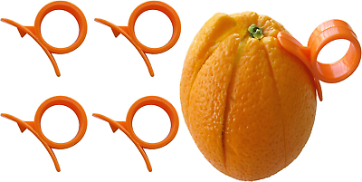 #ad 4 Round Citrus Fruit Peelers by Chef Craft $6.45