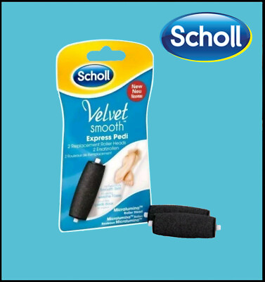 #ad Scholl Velvet Smooth Express Pedi Refill Remove Dead Skin for Smooth Feet 2pk $9.99