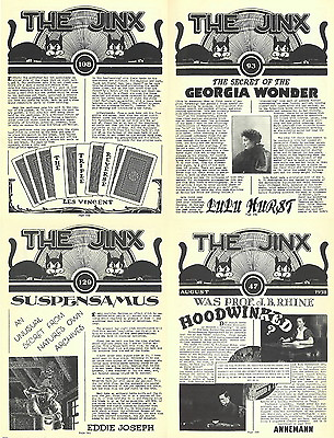 The Jinx Annemann Magic Conjuring Magazines 1934 1941 160 Rare Old on DVD $12.99