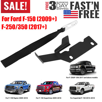 For Ford F 150 F 250 F 350 Rear Seat Quick Latch Release Kit Black Strap $8.75