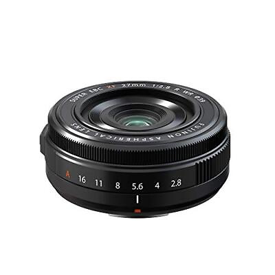 #ad #ad FUJIFILM Fujinon Fuji XF 27mm f 2.8 R WR Black Pancake Replacement Lens Camera $436.99